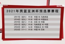 男篮亚洲杯2022比赛结果，男篮亚洲杯2021赛程时间