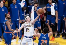 湖人110-97尼克斯！无解的不是赢球，是东契奇和里夫斯的连番表态