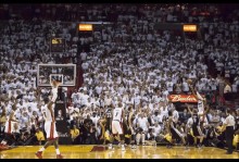 雷阿伦热火救命三分的意义？雷阿伦热火救命三分原声？