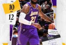 詹姆斯三双助力湖人8连胜，多数据历史第一，他的年龄让人怀疑