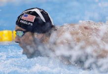游泳冠军菲尔普斯的故事，游泳比赛菲尔普斯