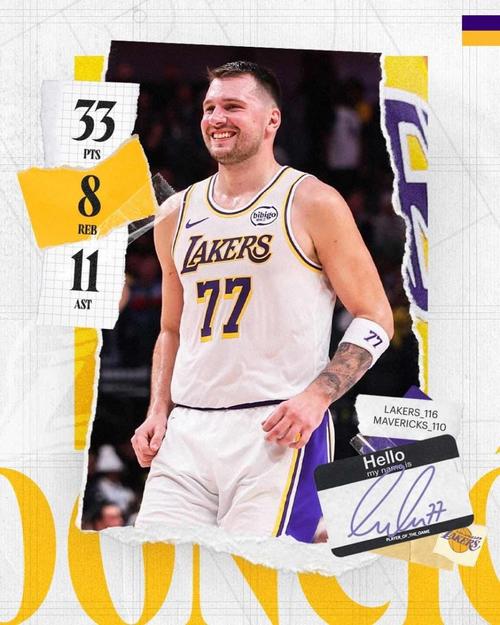 好消息，湖人队东契奇避免禁赛，NBA撤销其本赛季第16次技术犯规